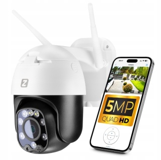 Kamera Zewnętrzna IP P5 Light WiFi PTZ 5MP z Funkcją Detekcji Ruchu