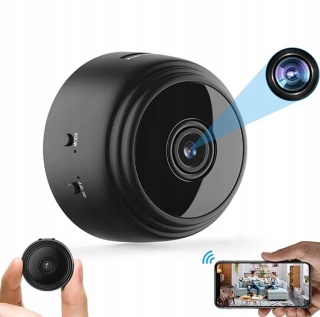 MINI KAMERA WIFI IP SMART FULL HD 1920x1080 MONITORING BEZPRZEWODOWA