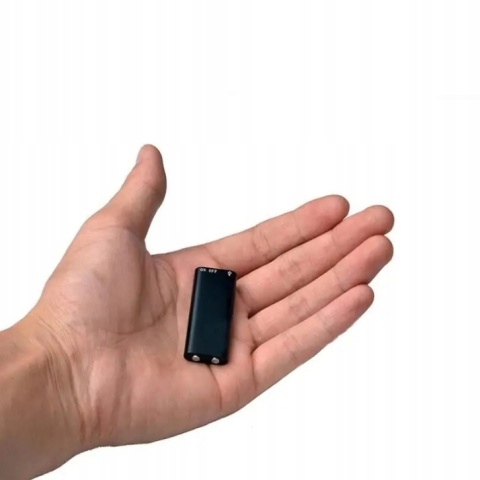 Mini Dyktafon Szpiegowski 8GB z Detekcją Głosu i Słuchawkami