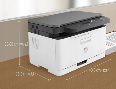 Drukarka 3W1 Hp Color Laser Mfp 178Nw Druk Skan I Kopiarka Wifi Ekonomiczna