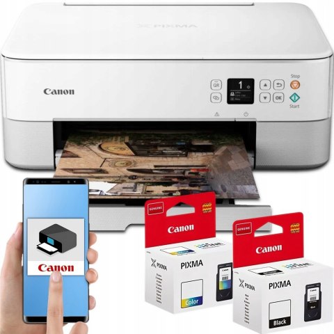 Drukarka Canon Pixma Ts5351 3W1 A4 Wi-Fi Duplex Z Tuszami W Zestawie
