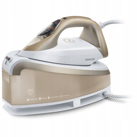 Stacja Parowa Sencor 2400W 5,5 Bar, Automatyczne Wyłączanie, Anti Drip