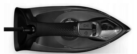 Żelazko Parowe 2600W Steamglide Plus Ciągły I Pionowy Super Anti-Kapanie