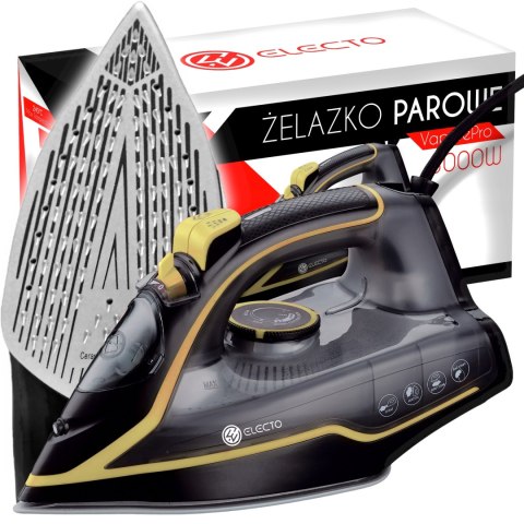 Żelazko Parowe 3000W Ceramiczne Strażak 10W1 Anti-Drip Prasowanie W Pionie
