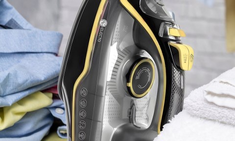 Żelazko Parowe 3000W Ceramiczne Strażak 10W1 Anti-Drip Prasowanie W Pionie