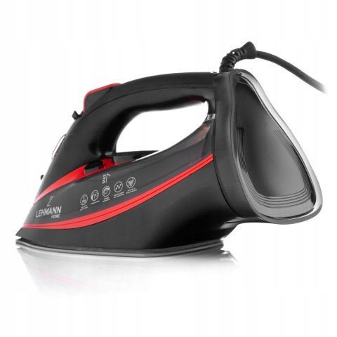 Żelazko Parowe Ceramiczne 3000W 9W1 Anti-Drip 380Ml Pionowe Prasowanie
