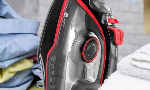Żelazko Parowe Ceramiczne Strażak 3000W 10W1 Anti-Drip Prasowanie Pionowe