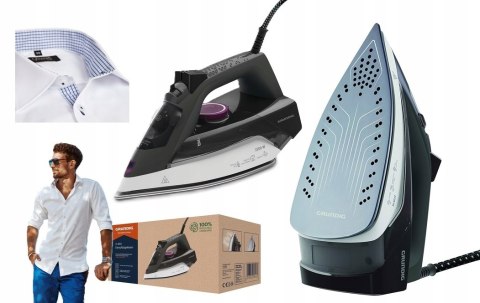 Żelazko Parowe Grundig Si 4850 2200W Ceramiczna Stopa Dripstop Pionowa Para