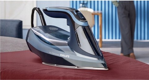 Żelazko Parowe Philips 3000W 2W1 Silna Para Optimaltemp Pionowe Prasowanie