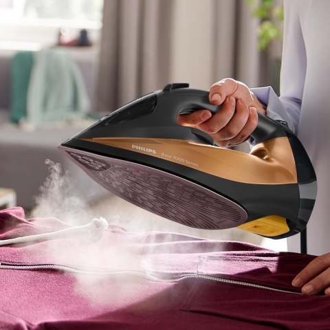 Żelazko Parowe Philips Azur 7000 Dst7040/80 2800W, Steamglide, Wyłączenie