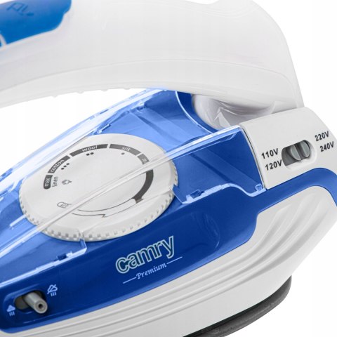Żelazko Turystyczne Podróżne Małe Z Funkcją Pary 1600W Składane Ceramiczne