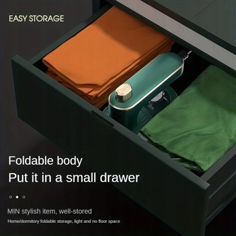 Mini Żelazko Parowe Składane 400W Do Podróży I Wielokierunkowe Prasowanie