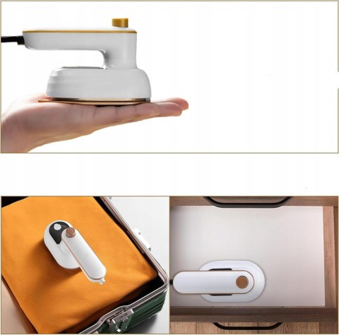 Mini Żelazko Turystyczne Składane 100V-240V Parowe, Ergonomiczne I Mobilne