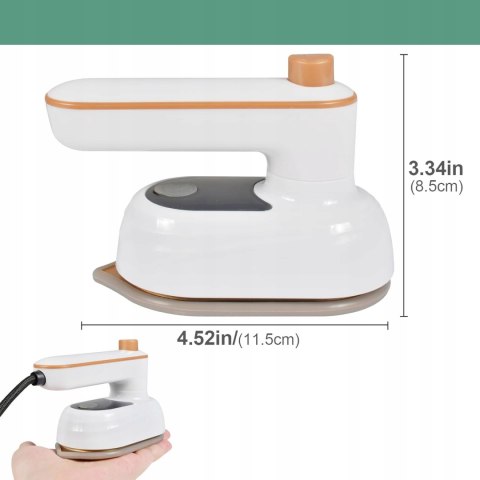 Mini Żelazko Turystyczne Składane 100V-240V Parowe, Ergonomiczne I Mobilne