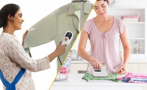 Mini Żelazko Turystyczne Składane 100V-240V Parowe, Ergonomiczne I Mobilne