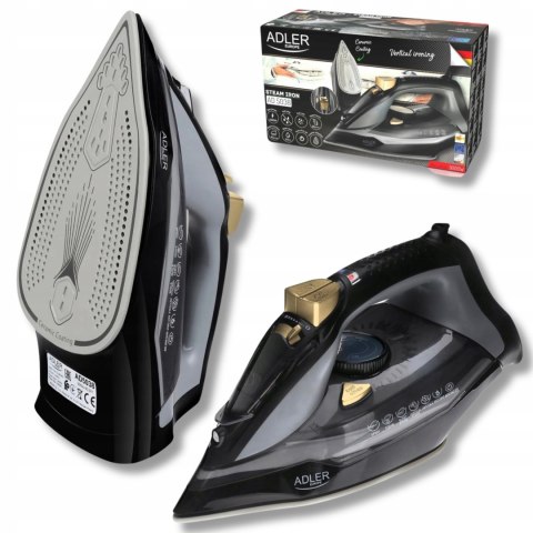 Top Żelazko Parowe 3000W Auto-Off, Anti-Drip, W Pionie, Ceramiczna Stopa