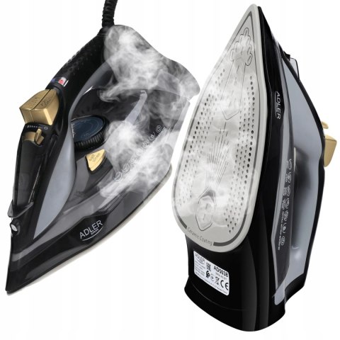 Top Żelazko Parowe 3000W Auto-Off, Anti-Drip, W Pionie, Ceramiczna Stopa