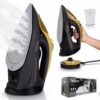 Żelazko Bezprzewodowe Zeegma Ironee 2600W Z Ceramiczną Stopą, Anti-Drip