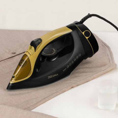 Żelazko Bezprzewodowe Zeegma Ironee 2600W Z Ceramiczną Stopą, Anti-Drip