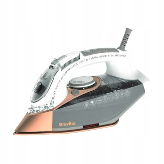 Żelazko Breville Vin420x 2800W, Diamentowo Ceramiczna Stopa, 180G/Min Pary