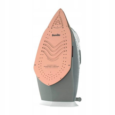 Żelazko Breville Vin420x 2800W, Diamentowo Ceramiczna Stopa, 180G/Min Pary