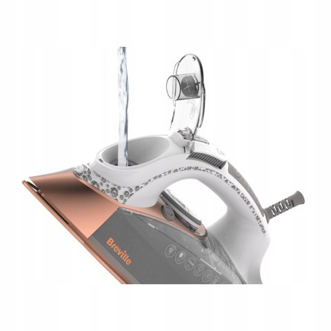 Żelazko Breville Vin420x 2800W, Diamentowo Ceramiczna Stopa, 180G/Min Pary