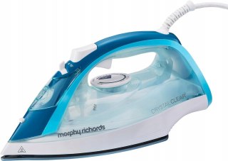 Żelazko Morphy Richards 2400W Przezroczysty Zbiornik, Para Ceramiczna Stopa