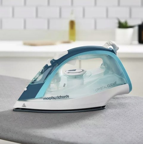Żelazko Morphy Richards 2400W Przezroczysty Zbiornik, Para Ceramiczna Stopa