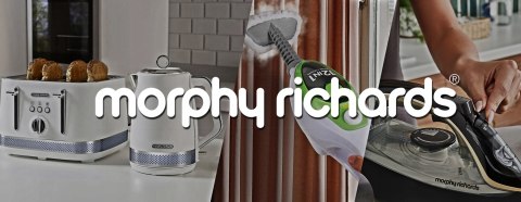 Żelazko Morphy Richards 2400W Przezroczysty Zbiornik, Para Ceramiczna Stopa