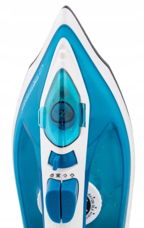Żelazko Parowe 2200W Ceramiczna Stopa Anti Drip Samoczyszczące 4 Funkcje