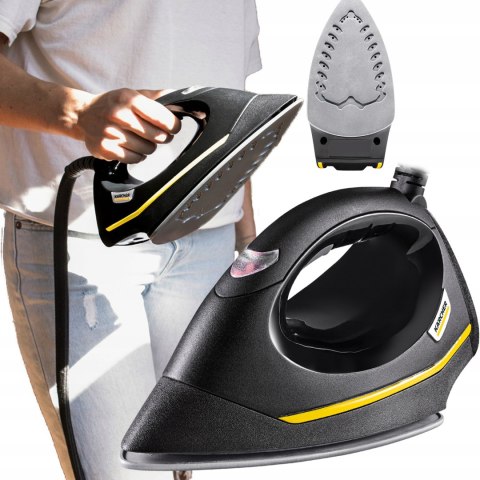 Żelazko Parowe Easyfinish Z Automatycznym Wyłączaniem I Ceramiczną Stopą