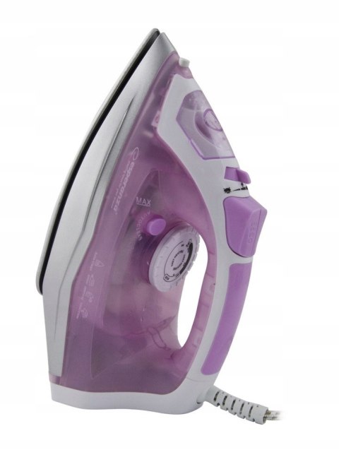 Żelazko Parowe Esperanza 2400W Ceramiczna Stopa Silny Wyrzut Pary Anti-Drip