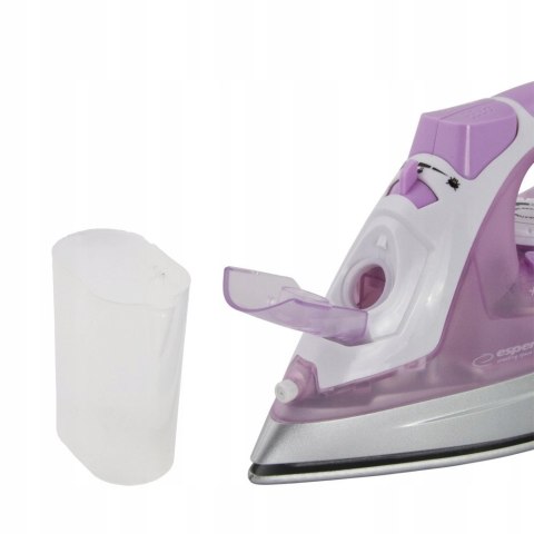 Żelazko Parowe Esperanza 2400W Ceramiczna Stopa Silny Wyrzut Pary Anti-Drip
