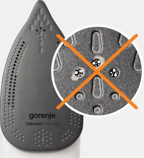 Żelazko Parowe Gorenje Sih1800blt 1800W, Anti-Calc, Nieprzywierająca Stopa
