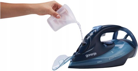 Żelazko Parowe Gorenje Sih3200db 3250W Ceramiczna Stopa Anti-Drip Autooff