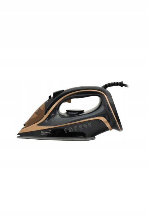 Żelazko Parowe Kernau Kssi 2601 C 2600W - Anti-Drip, Self Cleaning, Titanum