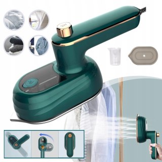 Żelazko Parowe Mini 33W Podróżne Do Odzieży Z Titanową Płytą 50Ml Pojemność