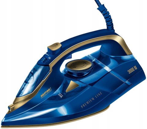 Żelazko Parowe Mpm Mze-24/G 3000W - Ceramiczna Stopa Uderzenie 190G/Min