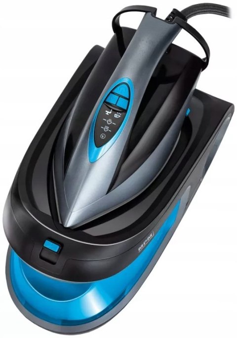 Żelazko Parowe Mze-28 3000W, 8 Bar, Auto Wyłaczanie, 1,2L, Ceramiczna Stopa