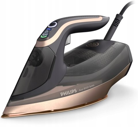 Żelazko Parowe Philips Azur 8000 3000W, 80G/Min Ciągła Para, 260G Uderzenie