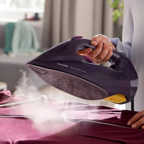 Żelazko Parowe Philips Azure 7000 3000W - Silne Uderzenie Pary, Regulacja