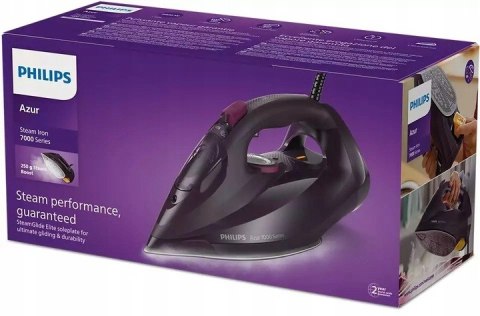 Żelazko Parowe Philips Azure 7000 3000W - Silne Uderzenie Pary, Regulacja