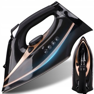 Żelazko Parowe Retoo 2W1 2600W Ceramiczna Anti-Calc Anti-Drip Self Cleaning