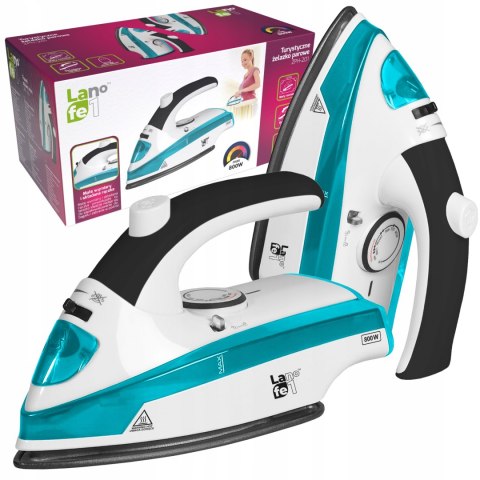 Żelazko Turystyczne Lafe 800W Składane Z Wyrzutem Pary Non-Stick Do Podróży