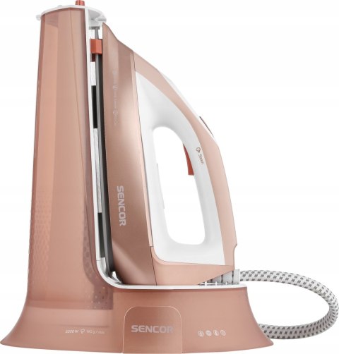Żelazko Ze Stacją Parową Sencor 3200W 5,5 Bar Ceramiczna Stopa 1,3L Gold