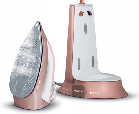 Żelazko Ze Stacją Parową Sencor 3200W 5,5 Bar Ceramiczna Stopa 1,3L Gold