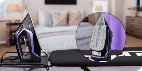 Żelmer Żelazko Parowe 2600W Glide Pro - Ceramika, Potrójny Antiwapienny