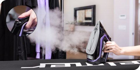 Żelmer Żelazko Parowe 2600W Glide Pro - Ceramika, Potrójny Antiwapienny