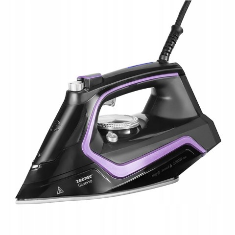 Żelmer Żelazko Parowe 2600W Glide Pro - Ceramika, Potrójny Antiwapienny