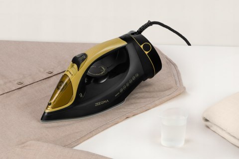 Bezprzewodowe Żelazko Zeegma Ironee 2600W Z Ceramiczną Stopą, Czarny